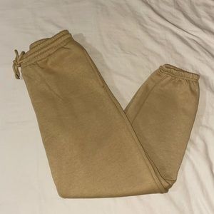 Forever 21 Tan joggers!!